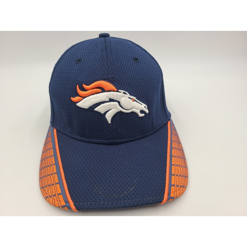 Denver Broncos New Era 39Thirty Flex Fitted S-M Hat‎ Cap Men Women NFL Football